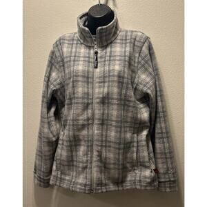 Women’s‎ Woolrich Frost Hunt Full Zip White And Grey Size Large